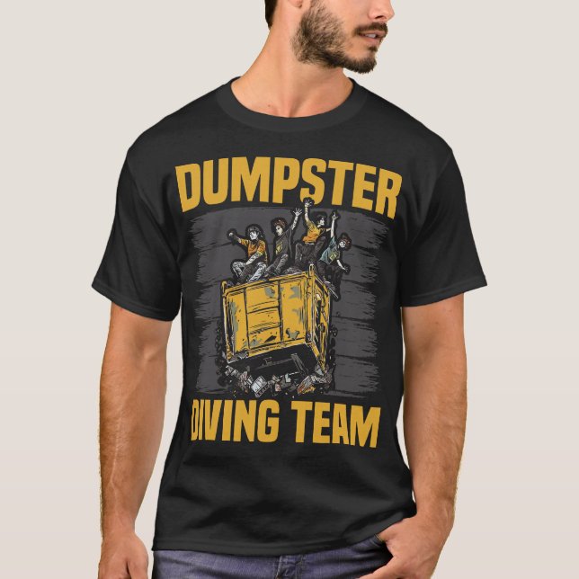 T-shirt S2 Dumpster Diving (138) (Devant)