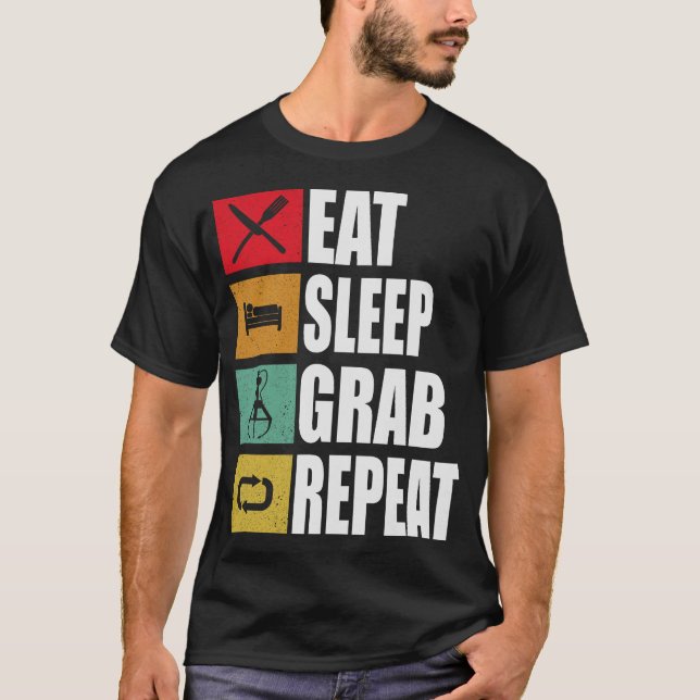 T-shirt S2 Grabbre à peluche d'arcade de la grue de machin (Devant)