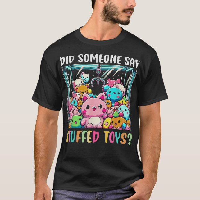 T-shirt S2 Grabbre à peluche d'arcade de la grue de machin (Devant)
