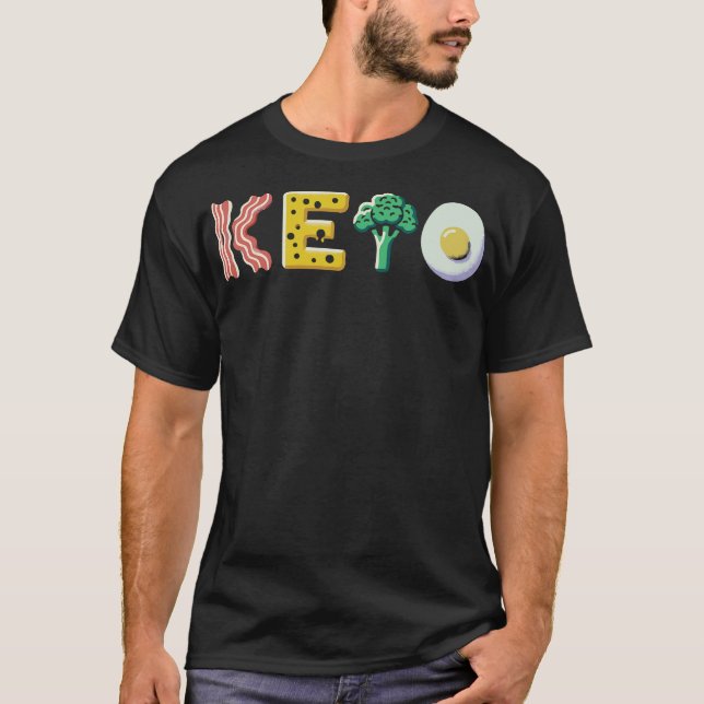 T-shirt S2 Keto Diet Ketogénique Ketone Ketosis (17) (Devant)
