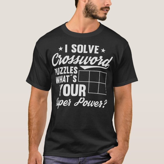 T-shirt S2 Mot-croisé Puzzles (58) (Devant)