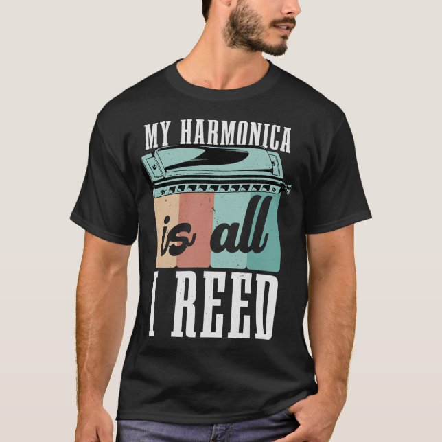 T-shirt S2 Organe de bouche harmonique (82) (Devant)