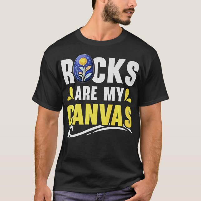 T-shirt S2 Rock Painting Paint Rocks (98) (Devant)