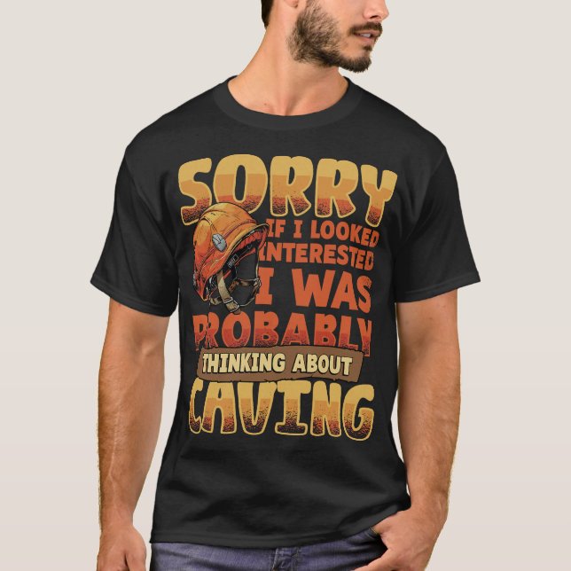 T-shirt S2 Spelunking Caver Spelunking Speleology (77) (Devant)