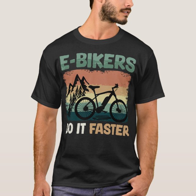 T-shirt S2 Vélo électrique E Vélo Ebike (43) (Devant)