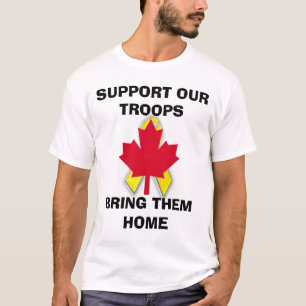T-shirt s45new, nouveau canadian.gif, SOUTIENNENT NOTRE