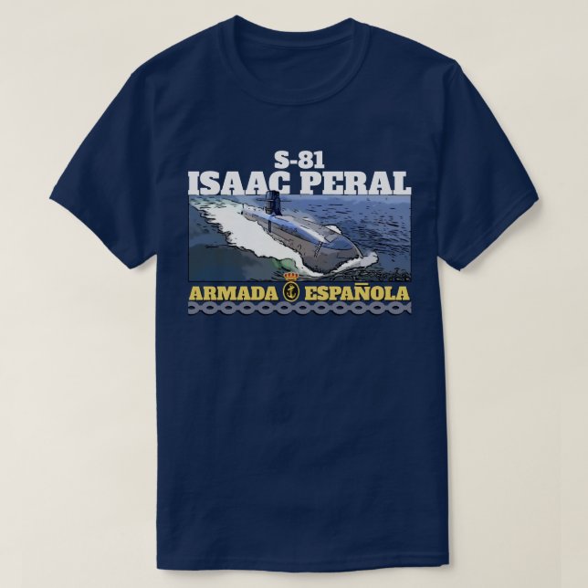 T-SHIRT S-81 ISAAC PERAL (Design devant)