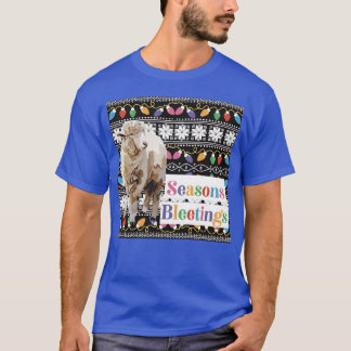 T-shirt S est pour Noël Mouton - unique