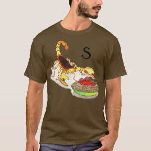 T-shirt S est pour Scorpion