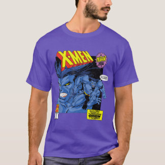 T-shirt S Menhe Bête Mutan Jalonnement Comic garçon fille