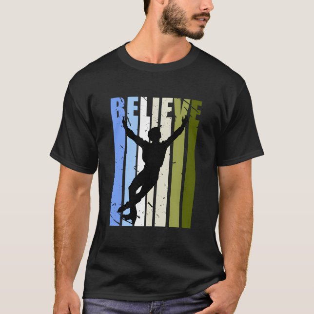 T-shirt S Patinage Sur Glace Figure Patineur Danse Sur Ice (Devant)