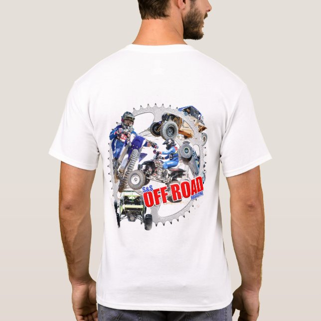 T-shirt S&S outre de chemise de pignon de magnétique de (Dos)
