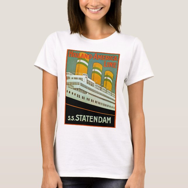 T-shirt s.s. Statendam (Devant)