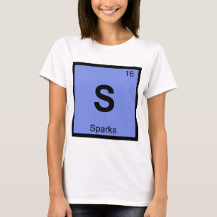 T-shirt S - Sparks Nevada Chimie Tableau Périodique Ville