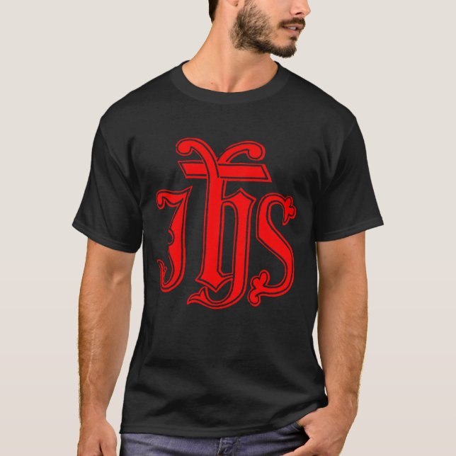 T-shirt SA chemise de monogramme (Devant)