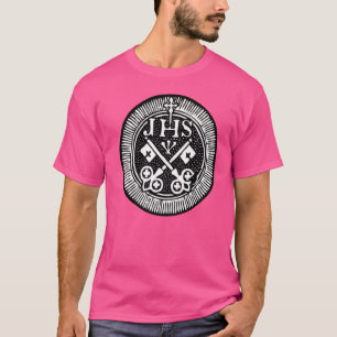 T-shirt Sa Croix Christogramme Jésus Symbole Chat Traditio