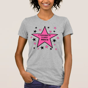 T-shirt Sa Dernière soirée de bachelorette de la disco
