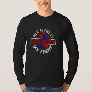 T-shirt Sa Lutte Est Ma Lutte Congénitale Maladie Cardiaqu