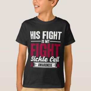 T-shirt Sa Lutte Est Ma Lutte Contre La Faucille