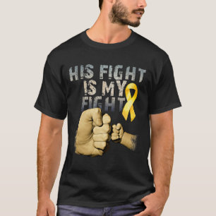 T-shirt Sa lutte est ma lutte Sensibilisation au cancer in