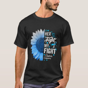 T-shirt Sa Lutte Est Mon Don De Sensibilisation Au Diabète