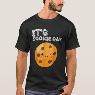 T-shirt sa puce chocolatée nationale de la Journée du Cook