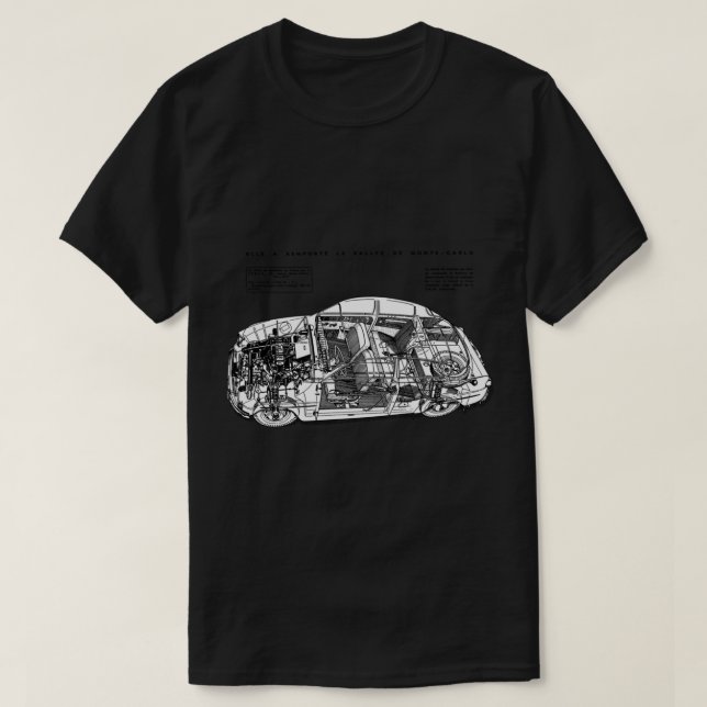 T-SHIRT SAAB 96       (Design devant)