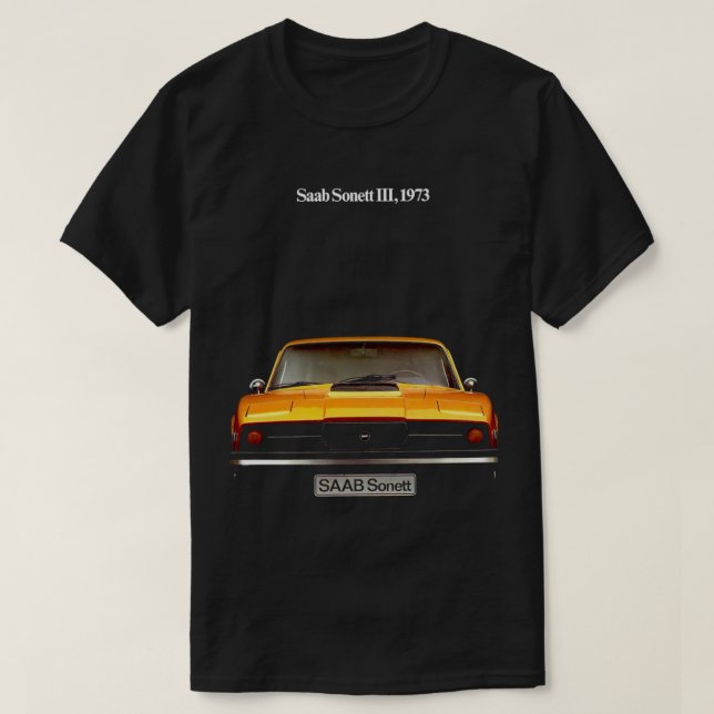 T-SHIRT SAAB SONETT (1973)   (Design devant)