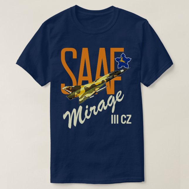 T-SHIRT SAAF MIRAGE III CZ (Design devant)