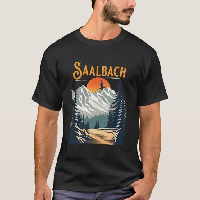 T-shirt Saalbach Hiking (Devant)