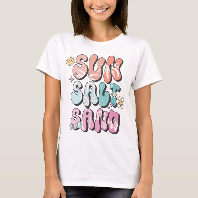 T-shirt Sable de sel (Devant)