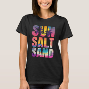 T-shirt Sable Soleil Sable Summer Beach Vibes Famille Vaca