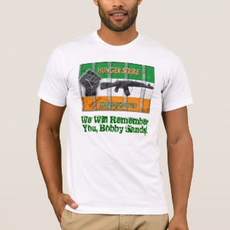 T-shirt Sables irlandais de Bobby de grève de la faim