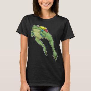 T-shirt Sac à dos de randonneur de grenouilles