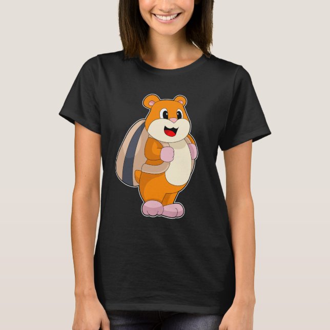 T-shirt Sac à dos de semences Hamster (Devant)