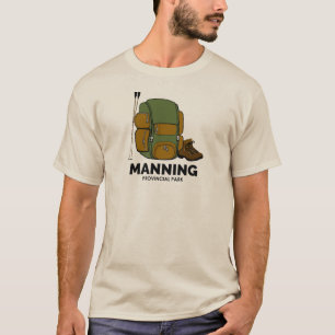 T-shirt Sac à dos du parc provincial Manning