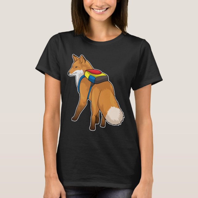 T-shirt Sac à dos Fox (Devant)