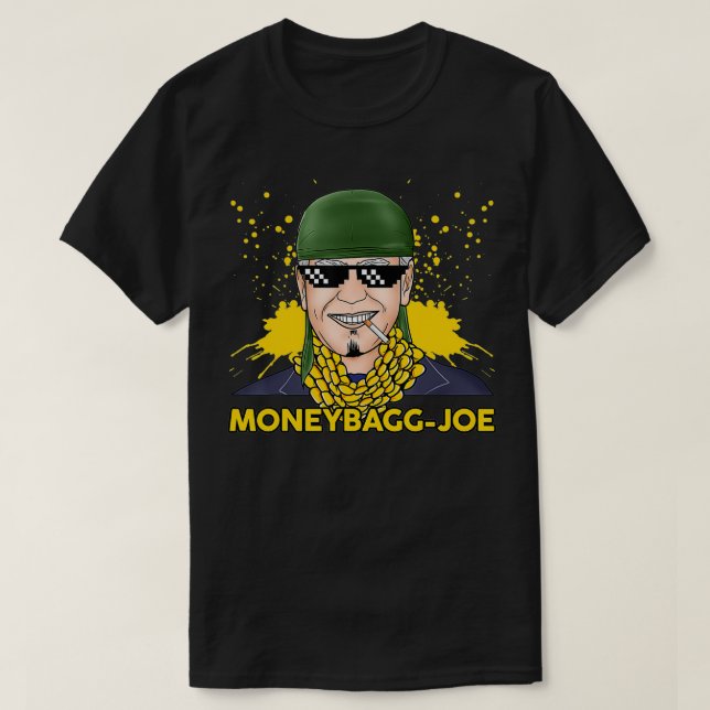 T-shirt Sac d'argent joignez où ce stimulus stimmy chèque  (Design devant)