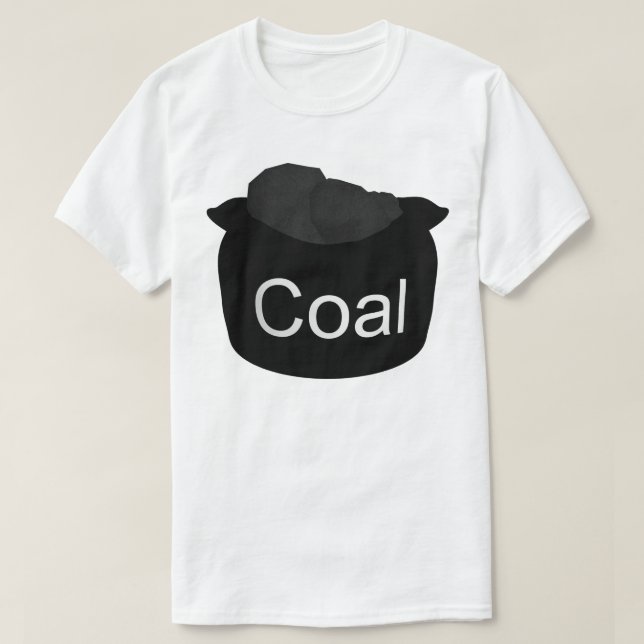T-shirt Sac de Charbon (Design devant)