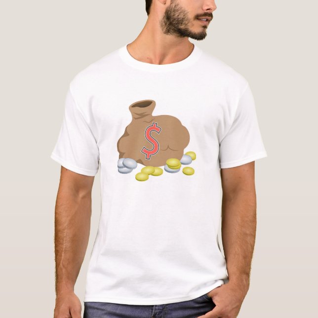 T-shirt Sac de laiton (Devant)