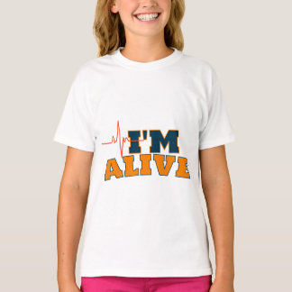 T-shirt Sac fourre-tout citation drôle Je suis vivant