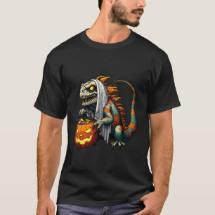 T-shirt Sac Halloween Iguana Fantôme Épouvantable Sac de B