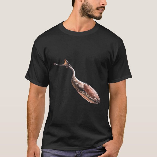 T-shirt Sacabambaspis Funny Poissons mèmes mignons Océan C (Devant)