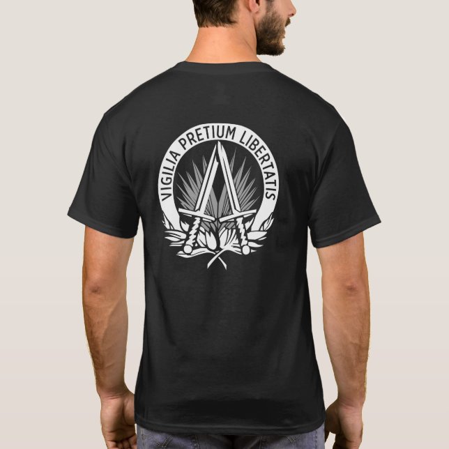 T-shirt SACEUR - Commandant suprême allié Europe (Dos)