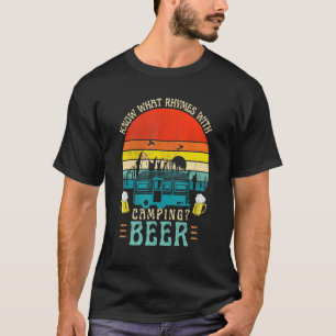T-shirt Sachez Ce Qui Se Rend Avec Camping Bière Alcool Gr