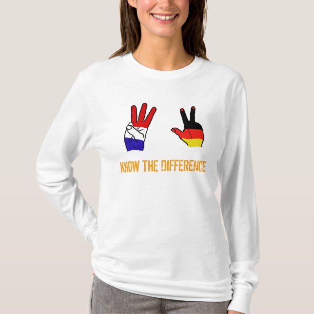 T-SHIRT SACHEZ LA DIFFÉRENCE (Devant)