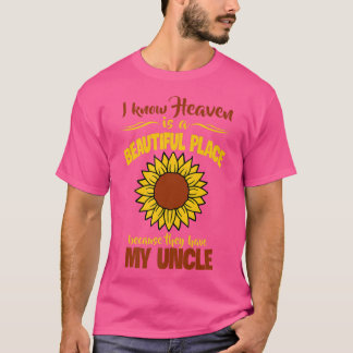 T-shirt Sachez Que Le Ciel Est Un Beau Endroit Parce Qu'Il