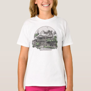 T-shirt Sacramento City California USA