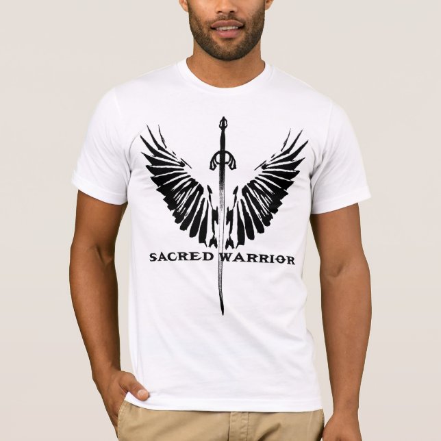 T-shirt sacré de guerrier (Devant)