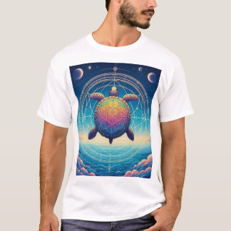 T-shirt Sacred turtle  slow and steady wins the race!
